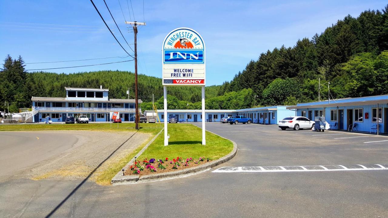 Winchester Bay Inn Reedsport Exteriör bild