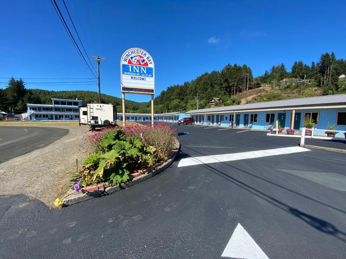 Winchester Bay Inn Reedsport Exteriör bild